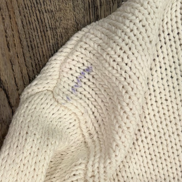 Vintage V.I. Petites Floral Ramie Cotton Cardigan Hong Kong Cottagecore Sz 8-10 - Picture 7 of 11